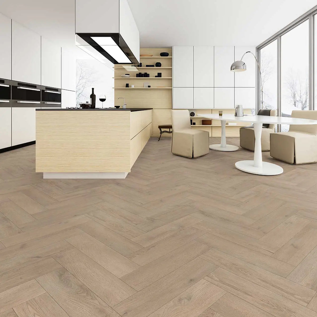 Order Willow Oak Herringbone Neutral Warm Tones Sample Luxury