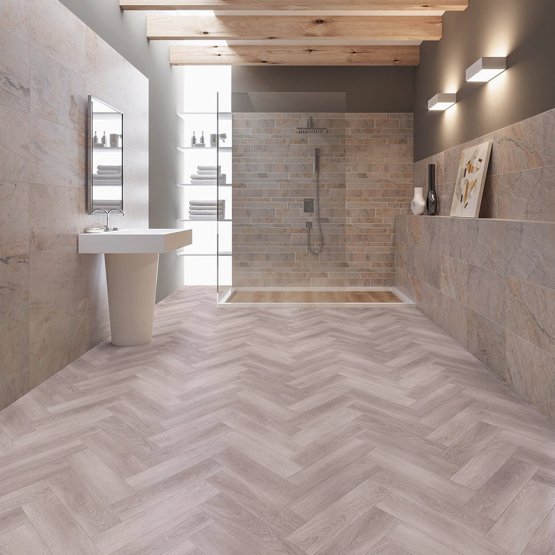 Heather Grey Large Plank 48 x 7.25